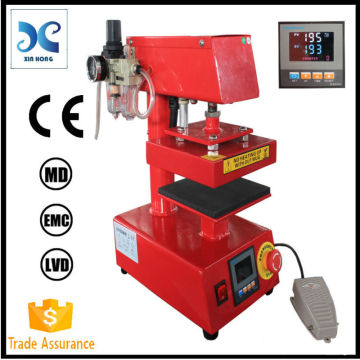 2015 trade assurance pneumatic drive small heat press machine